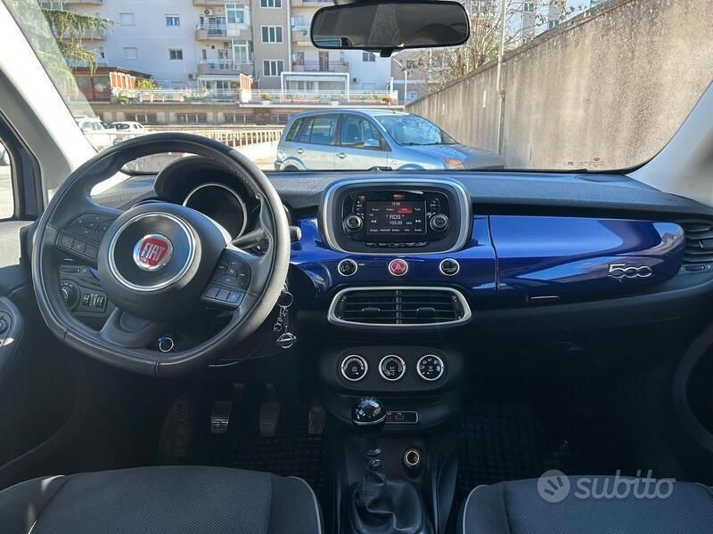 Usata Fiat 500X Pop 95 CV (69 kW) 2016 Blu SUV
