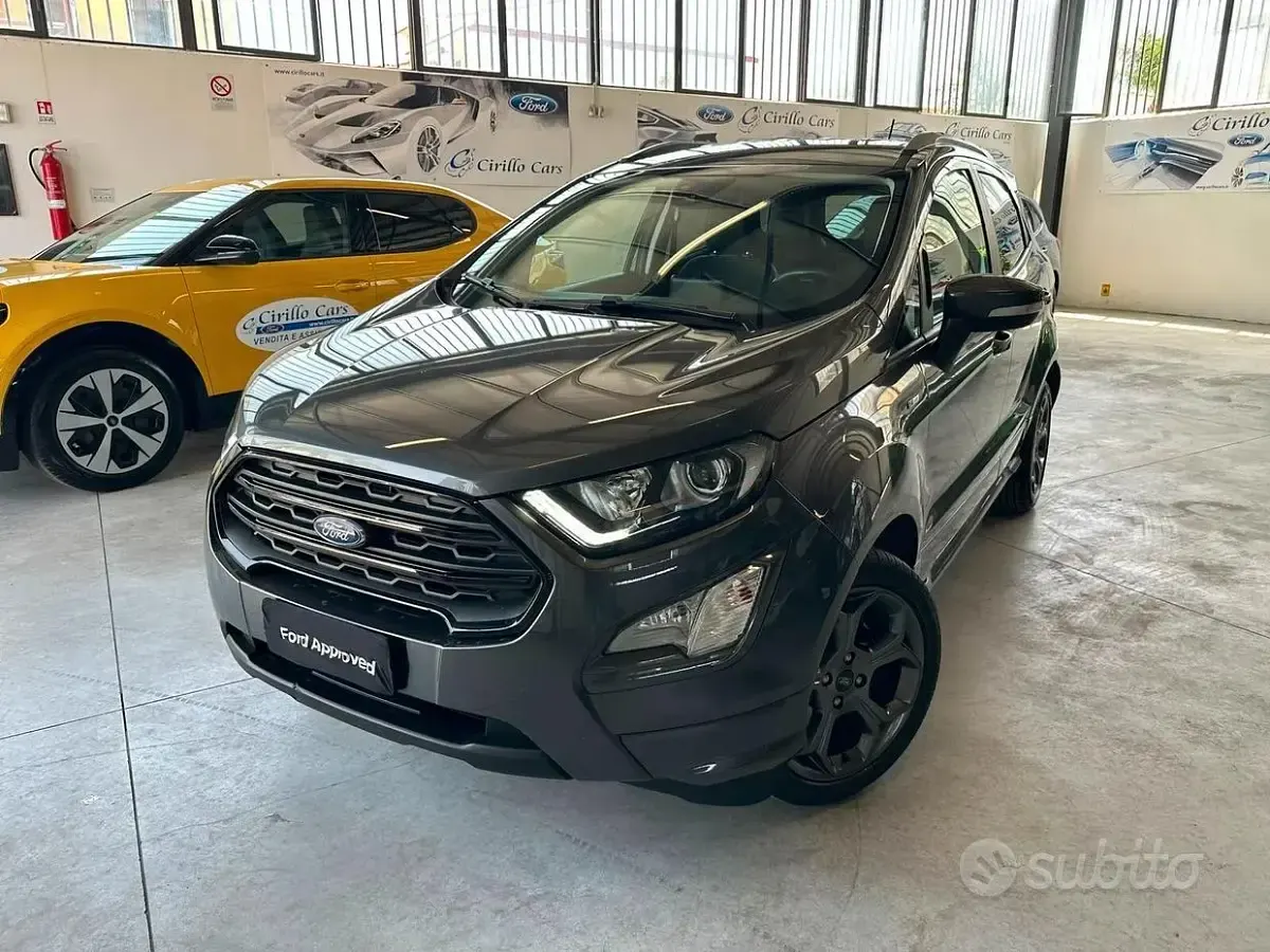 Usata Ford Ecosport ST-Line 125 CV (91 kW) 2021 Grigio SUV