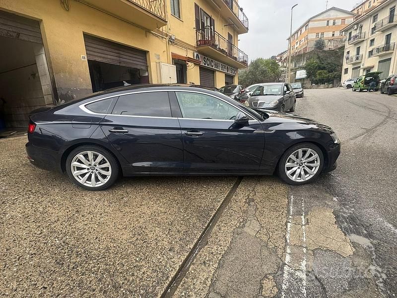 Usata Audi A5 218 CV (160 kW) 2017 Blu Coupé