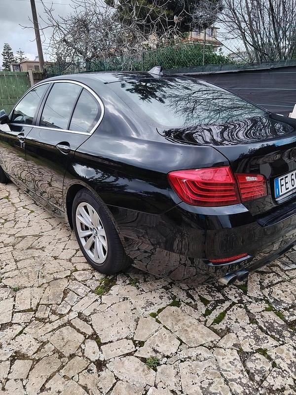 Usata BMW 518 150 CV (110 kW) 2016 Nero Berlina