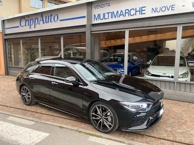 Usata Mercedes CLA35 AMG AMG 305 CV (224 kW) 2022 Nero Coupé