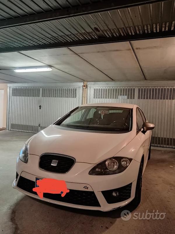 Usata Seat Leon FR 170 CV (125 kW) 2011 Bianco Berlina