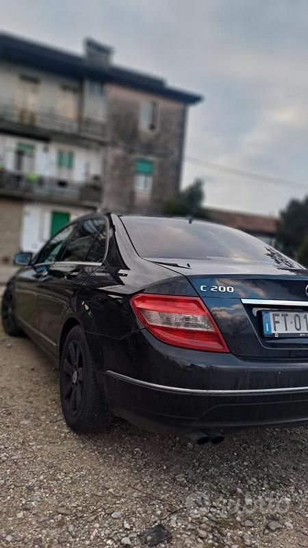 Usata Mercedes C200 2011 Nero Berlina