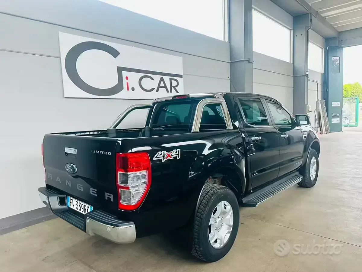Usata Ford Ranger 160 CV (117 kW) 2019 Nero Pick-up