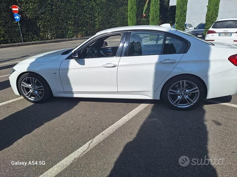 Usata BMW 330 M Sport 258 CV (189 kW) 2017 Bianco Berlina