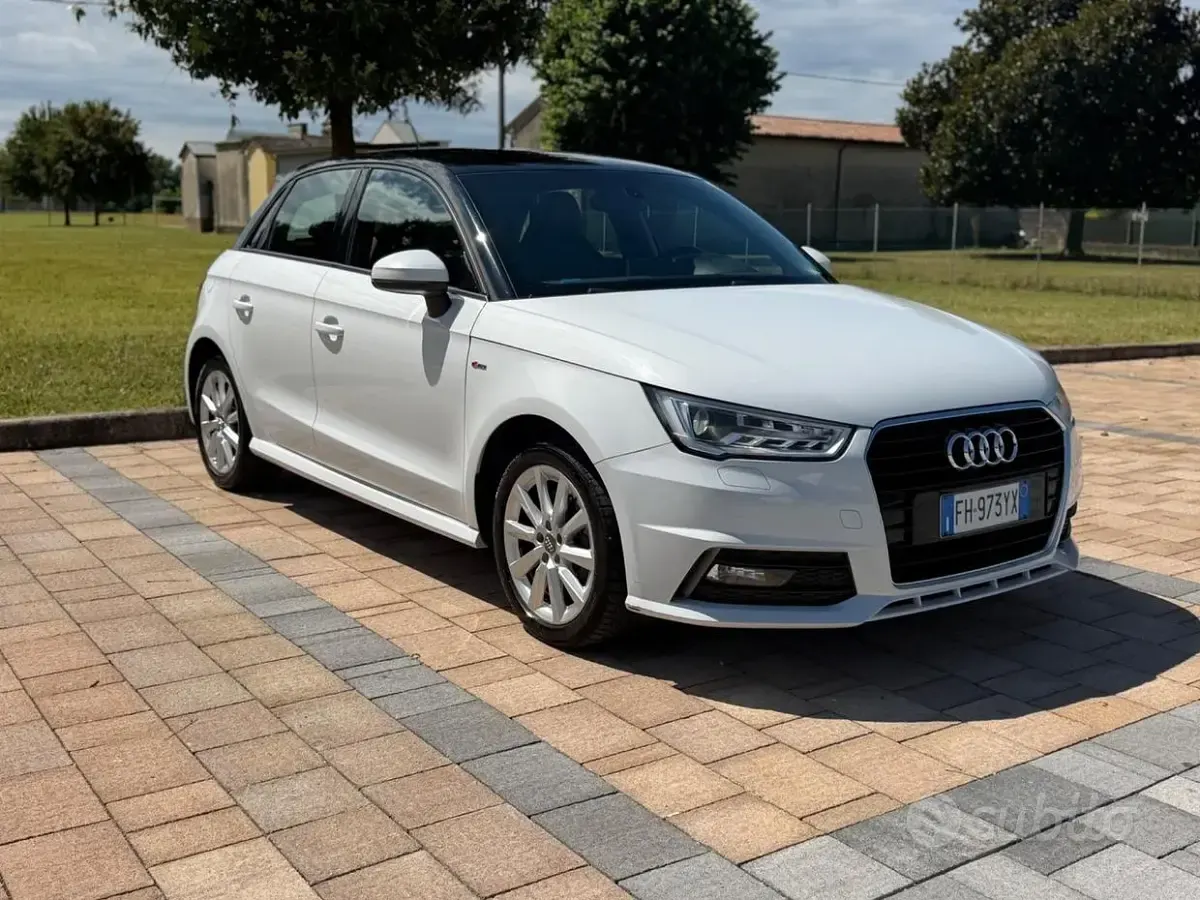 Usata Audi A1 Admired 150 CV (110 kW) 2017 Bianco Utilitaria