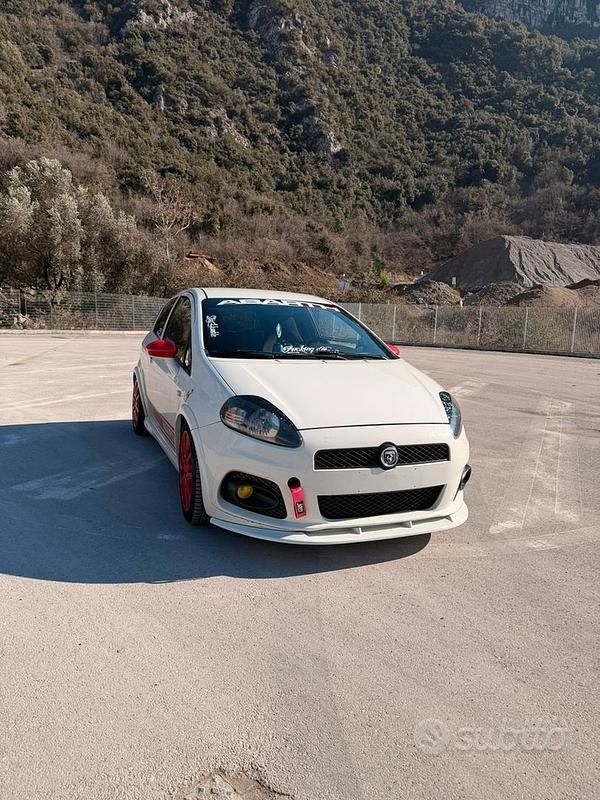 Usata Abarth Grande Punto 2007 Bianco Utilitaria