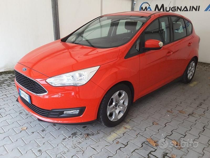 Usata Ford C-MAX 120 CV (88 kW) 2017 Rosso Monovolume