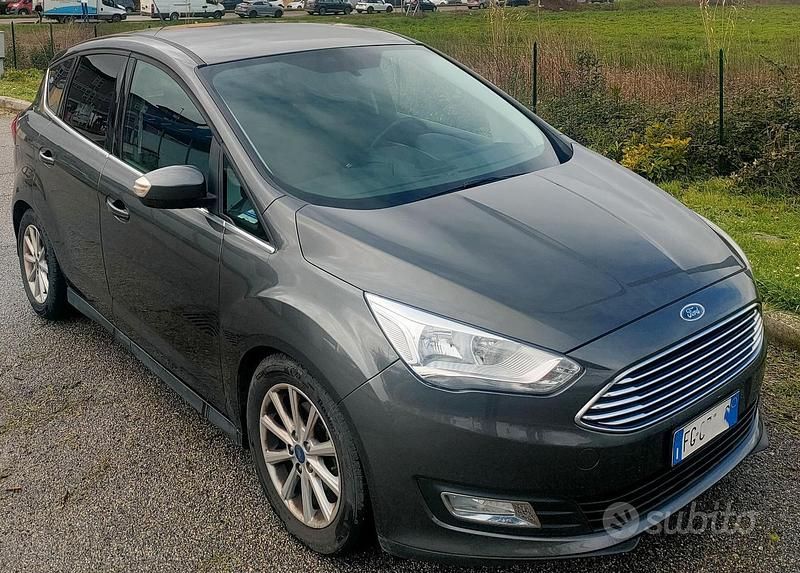 Begagnad Ford C-MAX Titanium S 120 HK (88 kW) 2016 Grå Minibuss