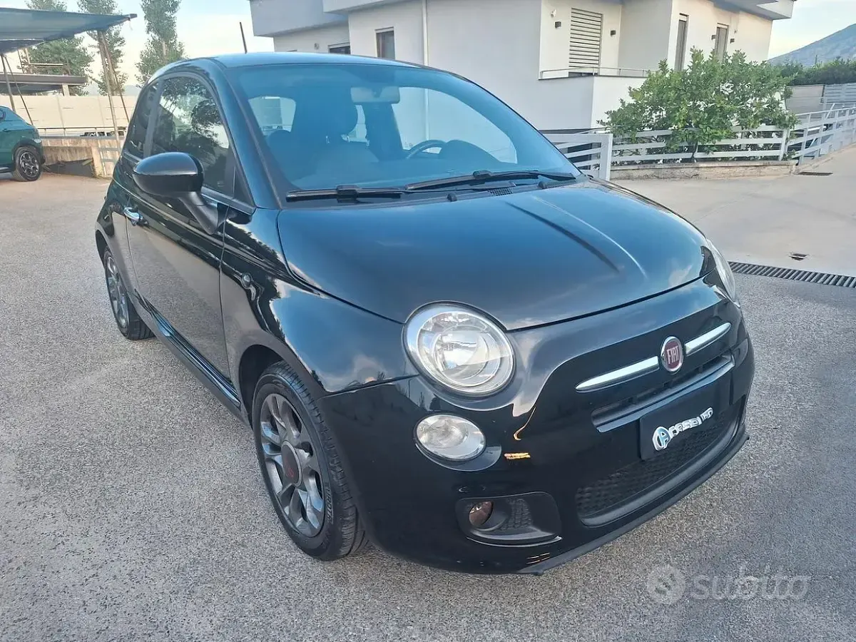 Usata Fiat 500 Sport 69 CV (50 kW) 2015 Nero Berlina