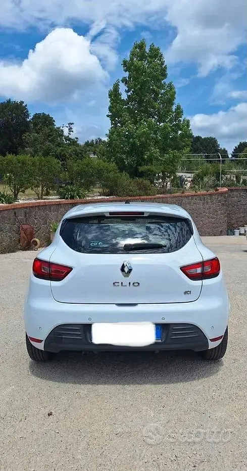 Usata Renault Clio IV Zen 75 CV (55 kW) 2017 Bianco Berlina