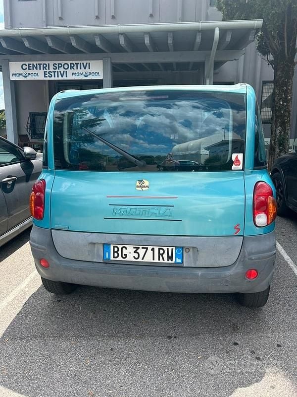 Usata Fiat Multipla 2000 Blu Monovolume