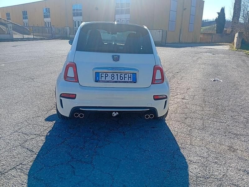 Usata Abarth 595 145 CV (106 kW) 2018 Bianco Berlina