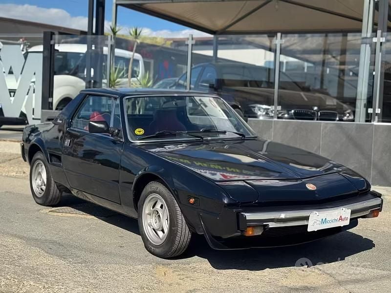 Usata Fiat X 1/9 85 CV (62 kW) 1982 Nero Cabrio