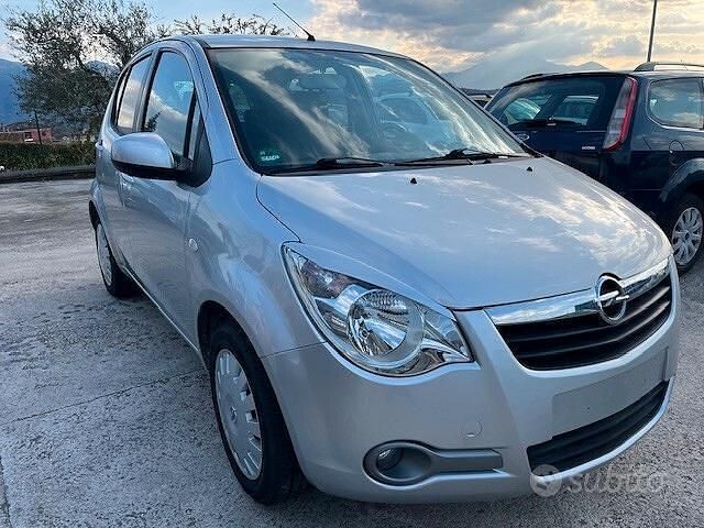 Usata Opel Agila Enjoy 75 CV (55 kW) 2009 Grigio Utilitaria