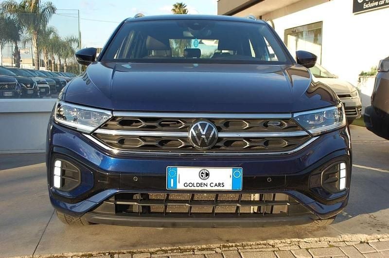 Usata VW T-Roc R-line 150 CV (110 kW) 2020 Blu/azzurro SUV