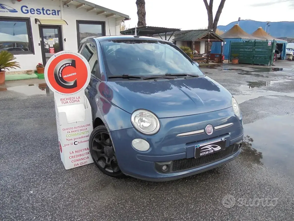 Usata Fiat 500 85 CV (62 kW) 2012 Grigio Berlina