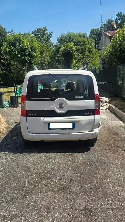 Usata Fiat Qubo Trekking 77 CV (56 kW) 2012 Bianco Monovolume