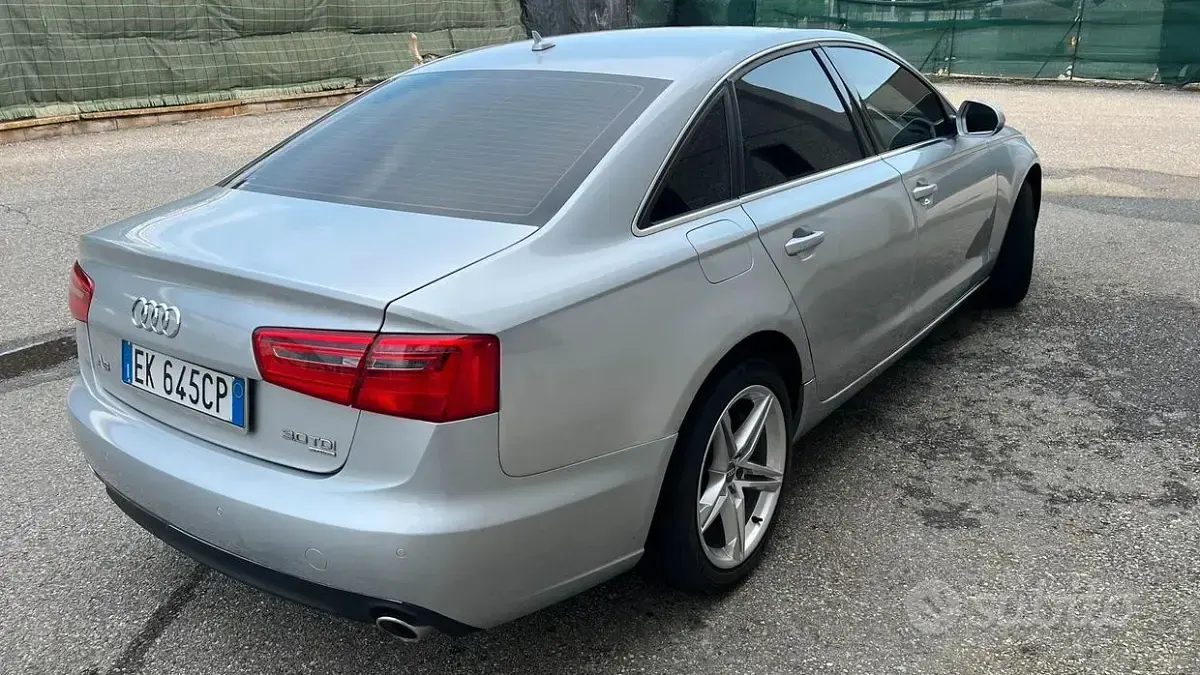 Usata Audi A6 Advanced 245 CV (180 kW) 2011 Grigio Berlina