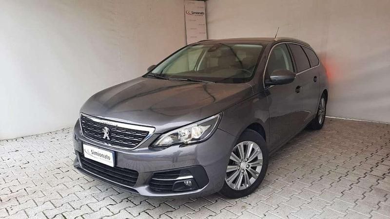 Grigio Usata 2021 Peugeot 308 Allure Station wagon | 10.950 € (Ottimo prezzo) - Immagine 1/4