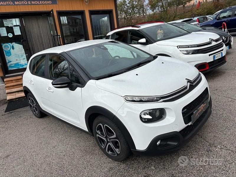 Usata Citroën C3 PureTech 82 CV (60 kW) 2017 Bianco Berlina