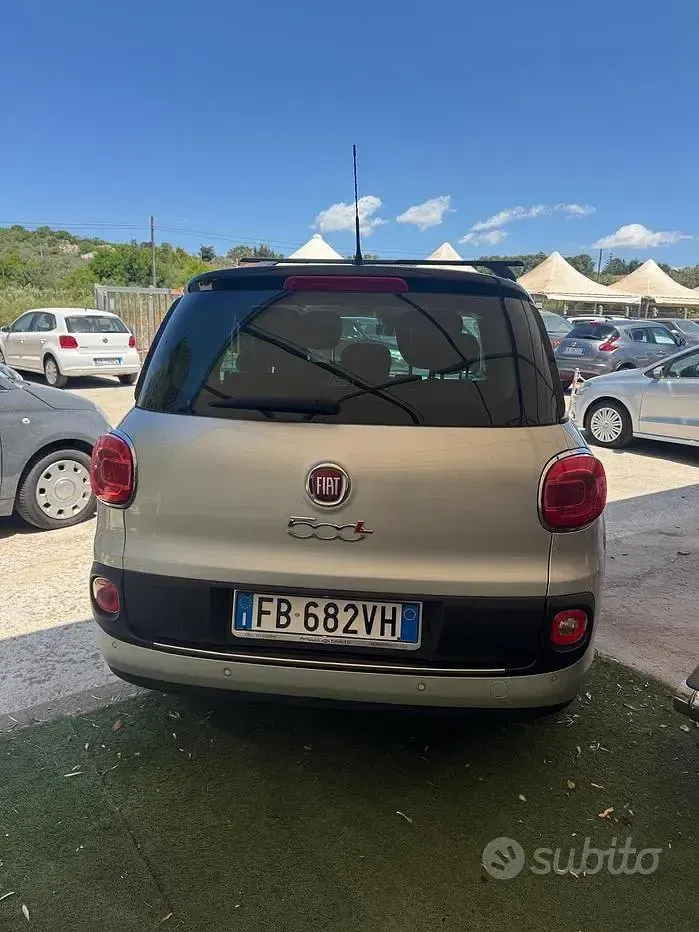 Usata Fiat 500L Living 120 CV (88 kW) 2015 Grigio Monovolume