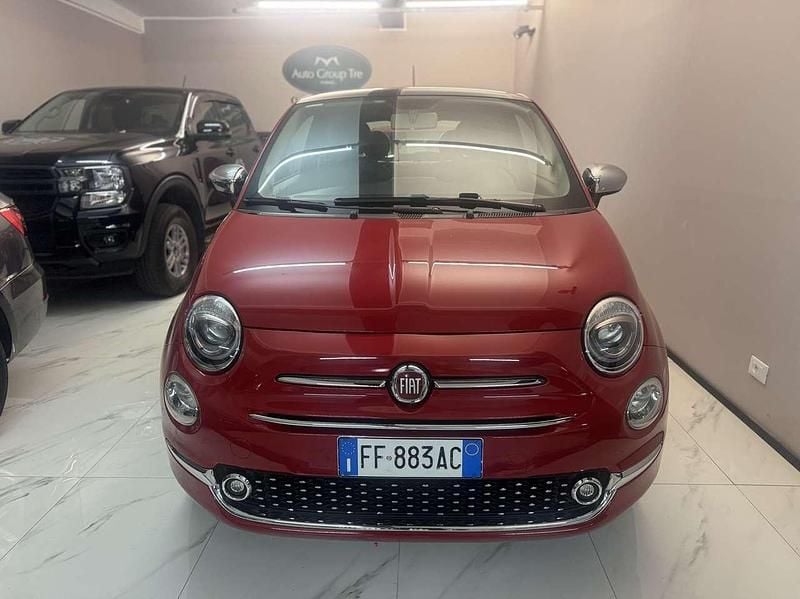 Usata Fiat 500C Lounge 86 CV (63 kW) 2016 Rosso Cabrio