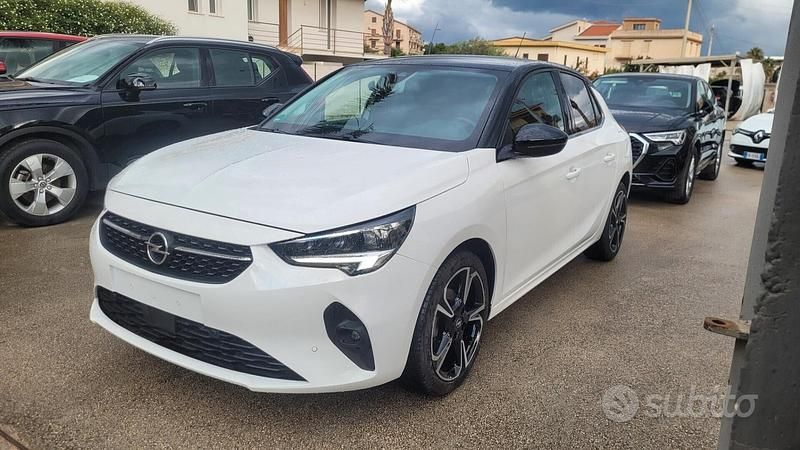 Usata Opel Corsa Elegance 75 CV (55 kW) 2021 Bianco Berlina