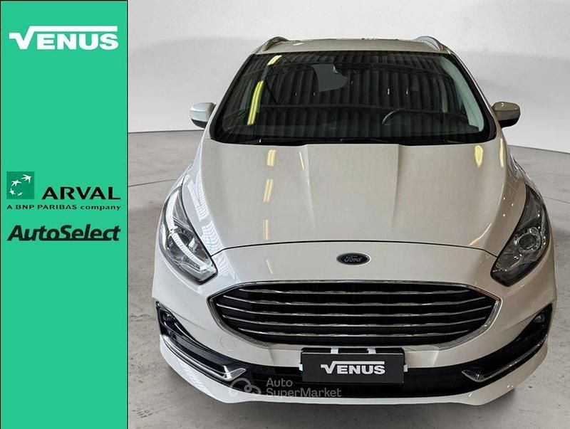 Bianco Usata 2021 Ford S-MAX Titanium Monovolume | 19.500 € (Ottimo prezzo) - Immagine 1/4