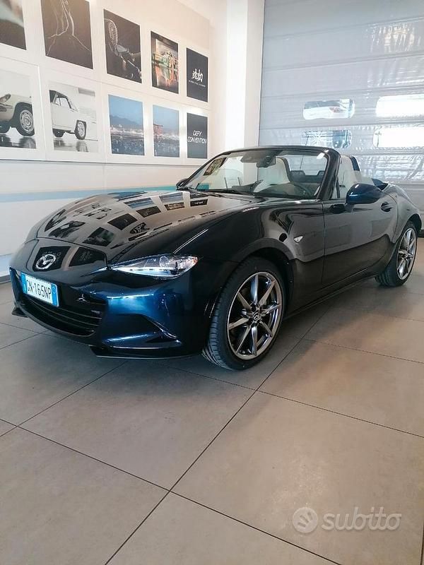 Blu/azzurro Usata 2023 Mazda MX5 Kizuna Cabrio | 32.900 € (Buon prezzo) - Immagine 1/4