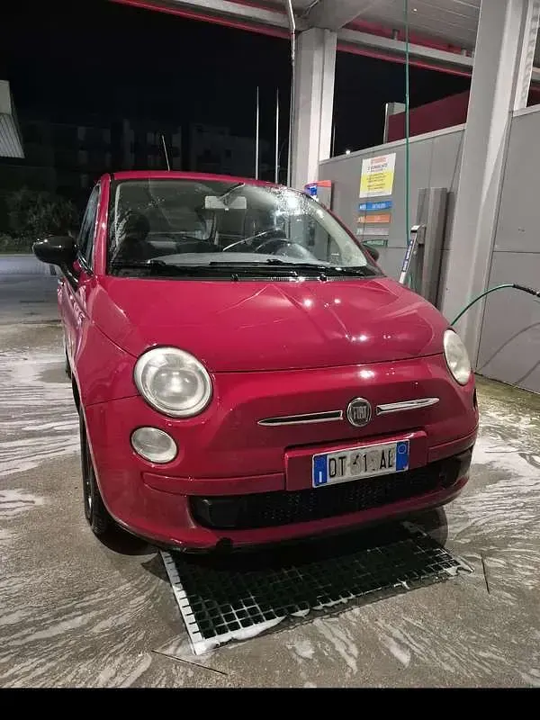 Usata Fiat 500 Pop 69 CV (50 kW) 2008 Rosso Utilitaria