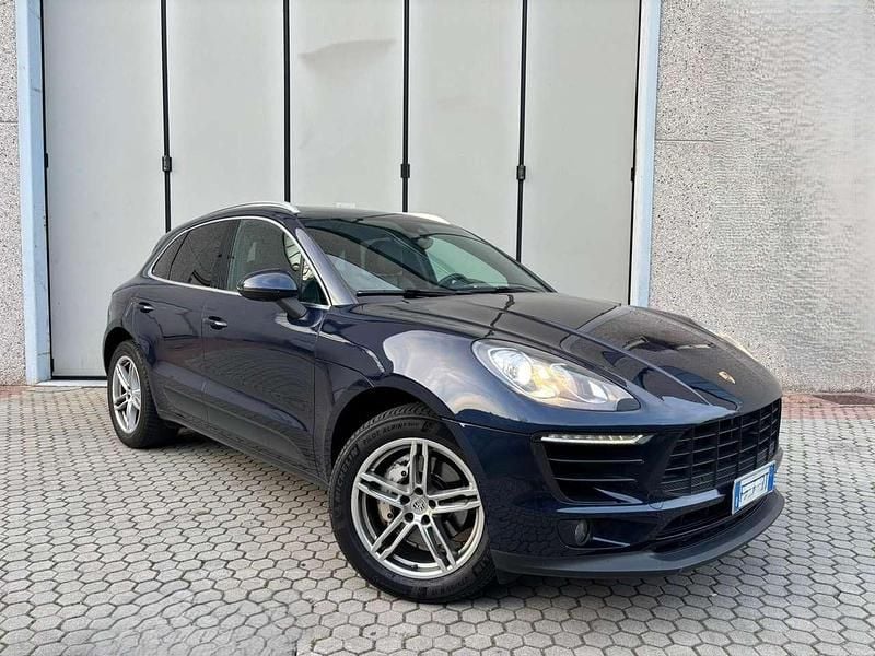 Usata Porsche Macan 250 CV (183 kW) 2016 Blu/azzurro SUV