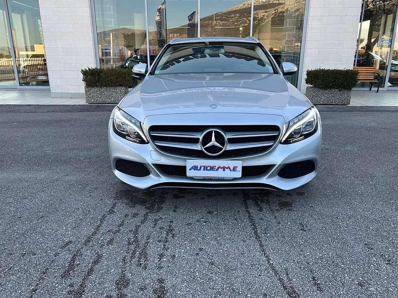 Usata Mercedes C220 170 CV (125 kW) 2017 Argento Station wagon