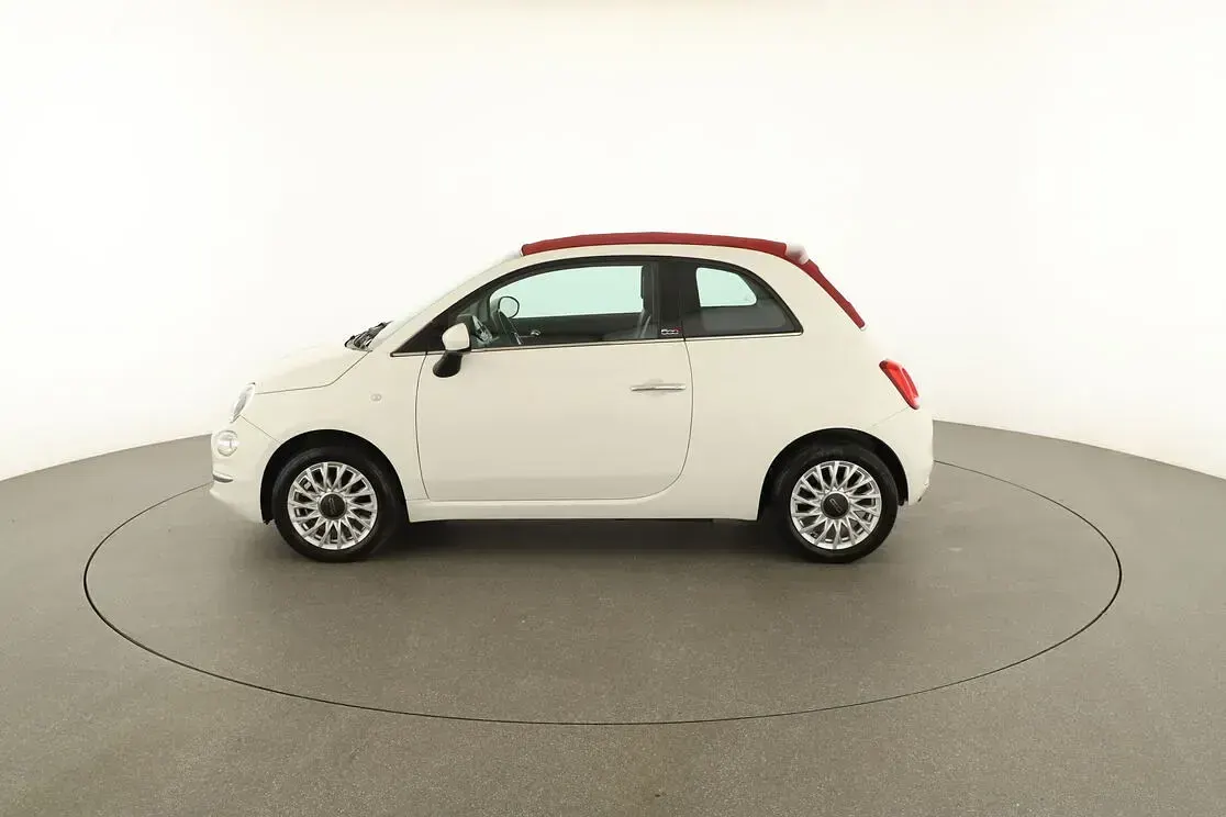 Usata Fiat 500C Lounge 70 CV (51 kW) 2016 Bianco Cabrio