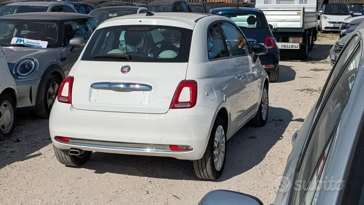 Usata Fiat 500 Dolcevita 69 CV (50 kW) 2022 Bianco Utilitaria