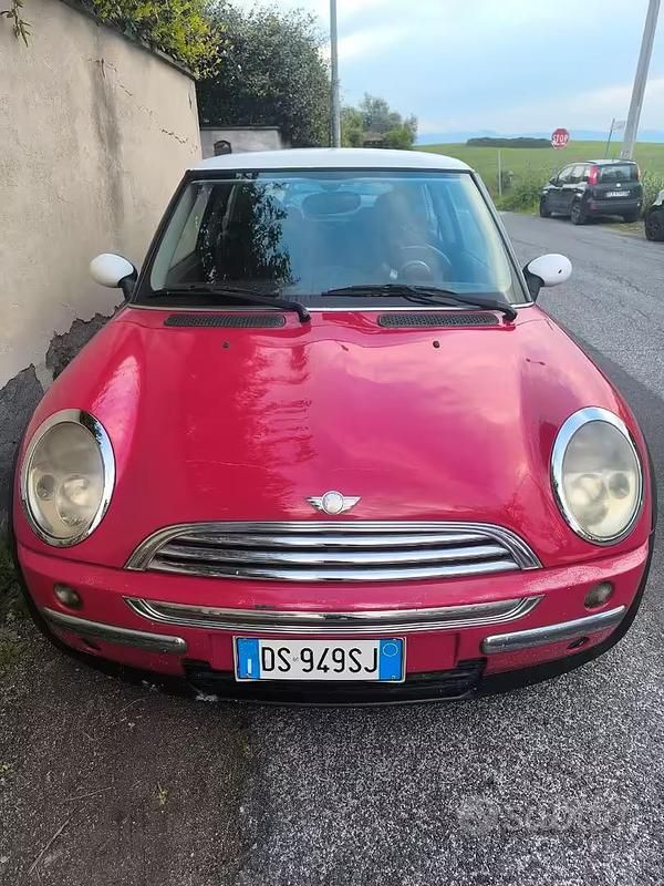Usata Mini One D 75 CV (55 kW) 2003 Rosso Utilitaria