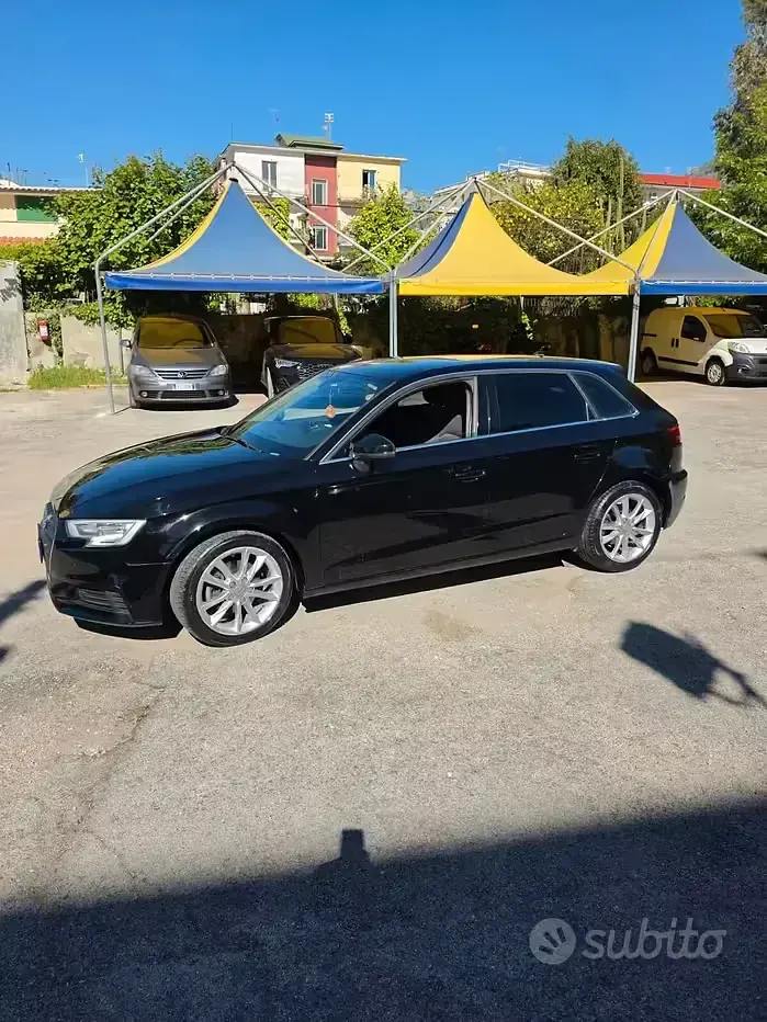 Usata Audi A3 Sport 116 CV (85 kW) 2017 Nero Station wagon