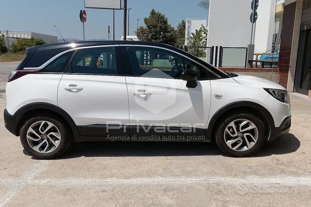 Usata Opel Crossland X Innovation 83 CV (61 kW) 2019 Bianco SUV