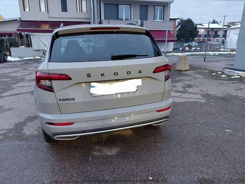 Usata Skoda Karoq SportLine 150 CV (110 kW) 2021 Grigio SUV