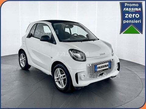 Bianco Usata 2021 Smart ForTwo Electric Drive Pure Due volumi | 9900 € (Ottimo prezzo) - Immagine 1/4