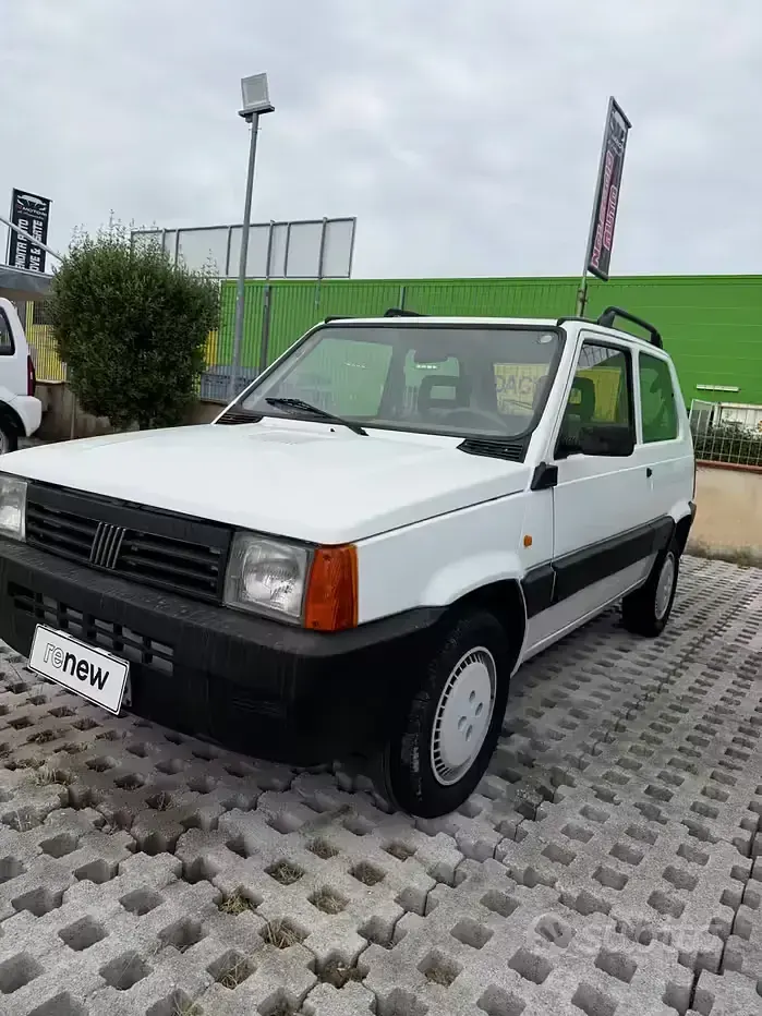 Usata Fiat Panda 39 CV (28 kW) 1998 Bianco Berlina