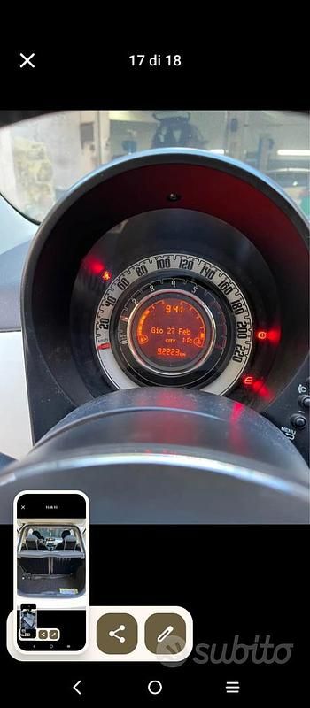 Usata Fiat 500 Riva 2016 Bianco Utilitaria