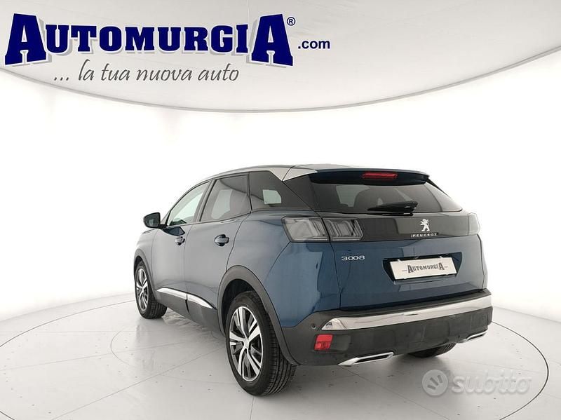 Usata Peugeot 3008 Allure 131 CV (96 kW) 2022 Blu SUV