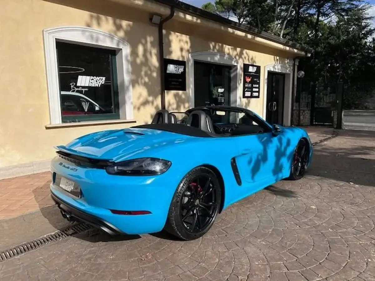 Usata Porsche 718 366 CV (269 kW) 2019 Blu/azzurro Cabrio