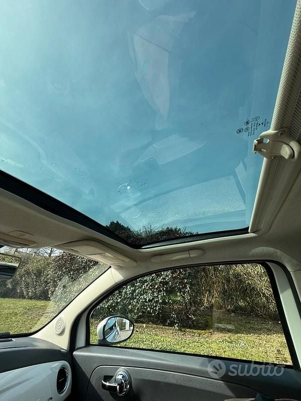 Usata Fiat 500 85 CV (62 kW) 2014 Bianco Utilitaria