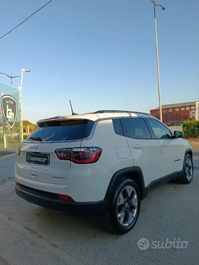Usata Jeep Compass Limited 120 CV (88 kW) 2019 Bianco SUV