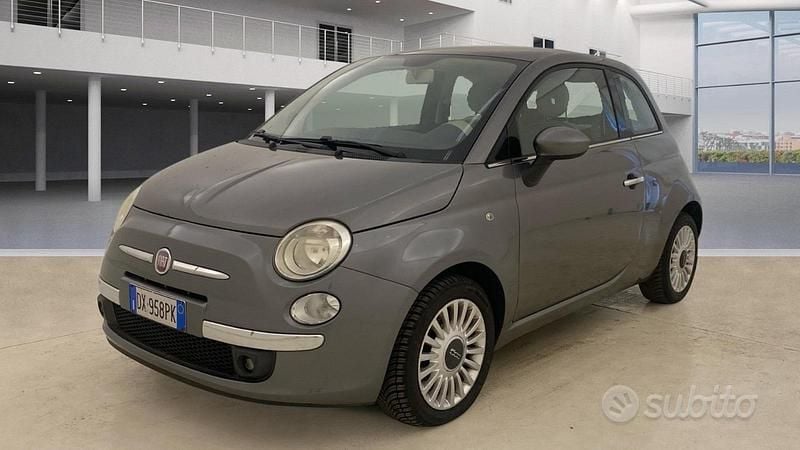 Usata Fiat 500 69 CV (50 kW) 2009 Grigio Cabrio