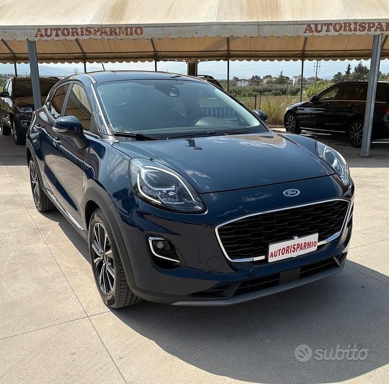 Usata Ford Puma Titanium X 120 CV (88 kW) 2022 Blu SUV