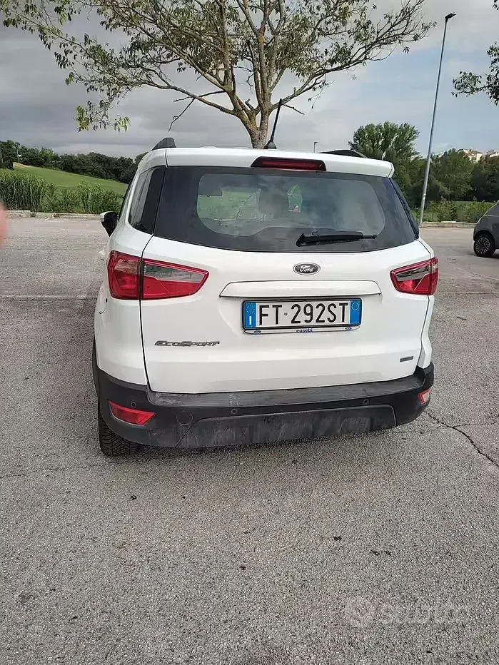 Usata Ford Ecosport 99 CV (72 kW) 2019 Bianco SUV