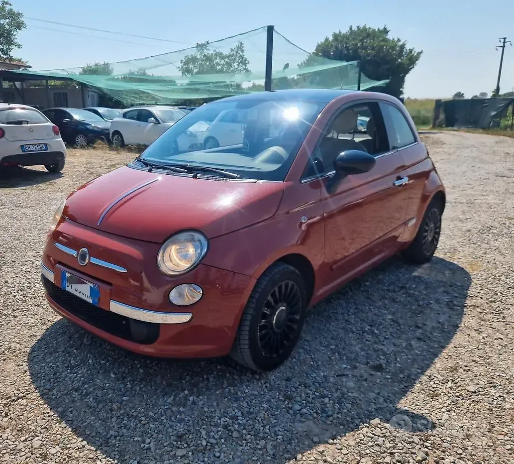 Usata Fiat 500 Lounge 75 CV (55 kW) 2009 Cabrio